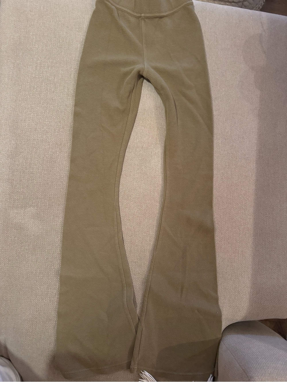 aerie Olive Flare Leggings